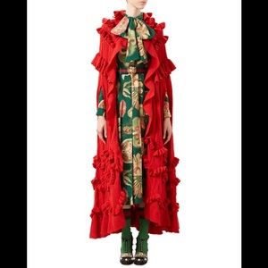 Runway Gucci cape. Price is negotiable.